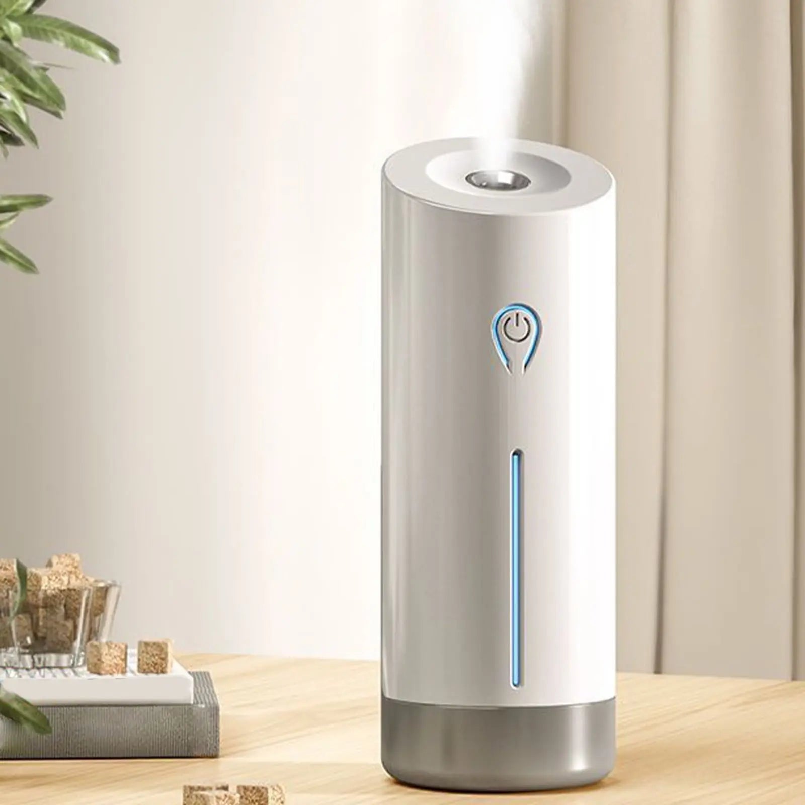 Automatic Air Freshener Diffuser for Large Rooms - 50ml Capacity with Adjustable Timer - USB-Powered Scent Machine for Home/Office - Quiet Operation & LED Display White Wholesale Hub