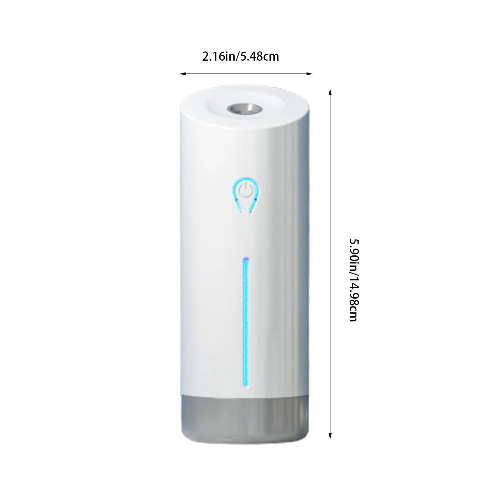 Automatic Air Freshener Diffuser for Large Rooms - 50ml Capacity with Adjustable Timer - USB-Powered Scent Machine for Home/Office - Quiet Operation & LED Display White Wholesale Hub