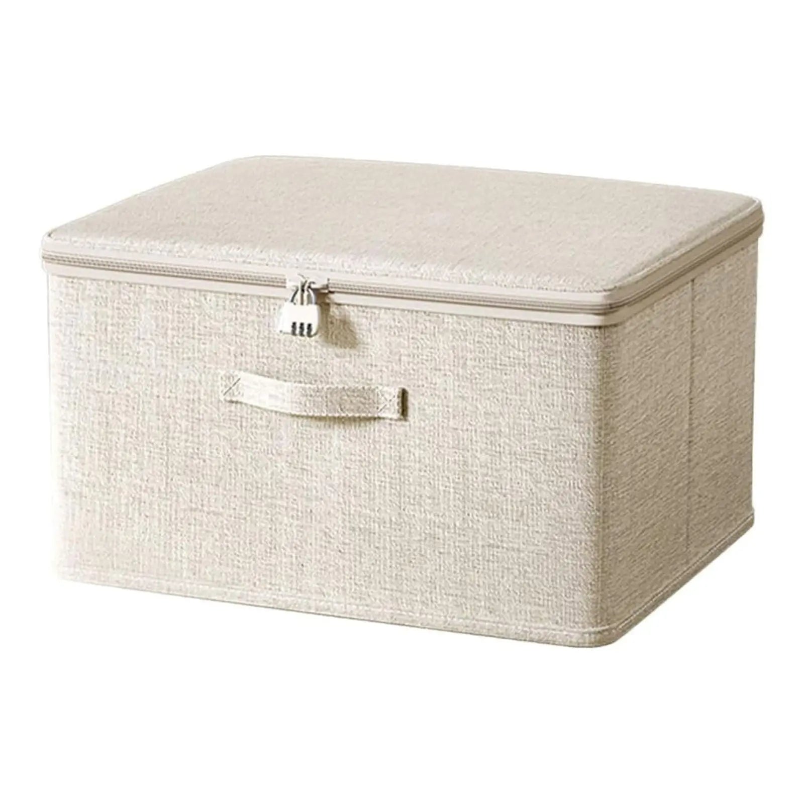 Lockable Adult Toy Bag Storage Organizer Toy Bag Storage Bins Case with Zipper Lid for Women and Men Clothes Container,(Multisize) 15" x 10" x 6.3" B Wholesale Hub