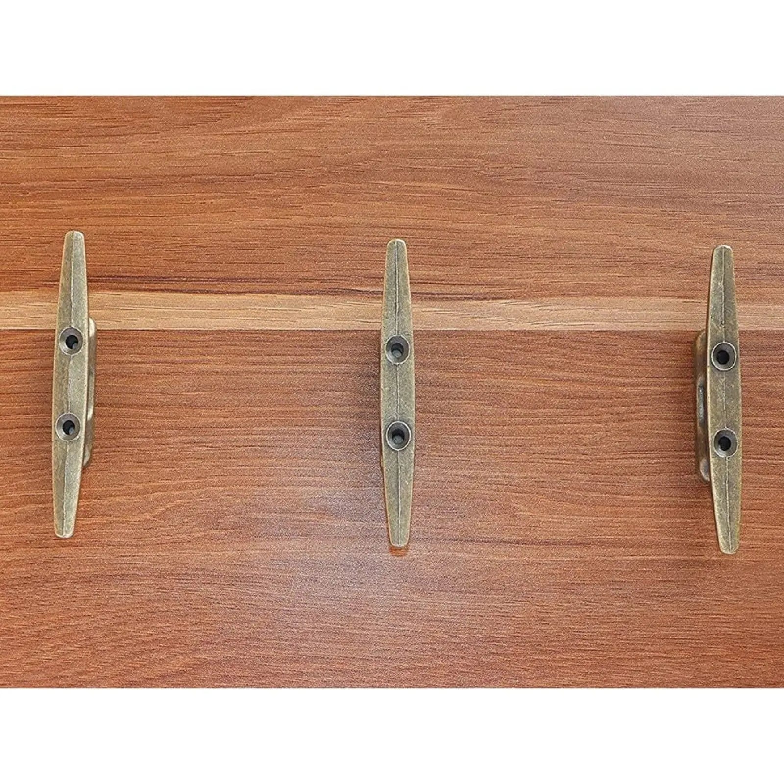 Boat Dock Cleats Rope Cleat Marine Cleats Iron Boat Cleats with Hardware ldeal for Deck,Nautical Decor,Cleats for Boat Dock,Boat Tie Down Cleats 4 PCS, 2x4x0.7 2" x 4" x 0.7" Bronze Wholesale Hub