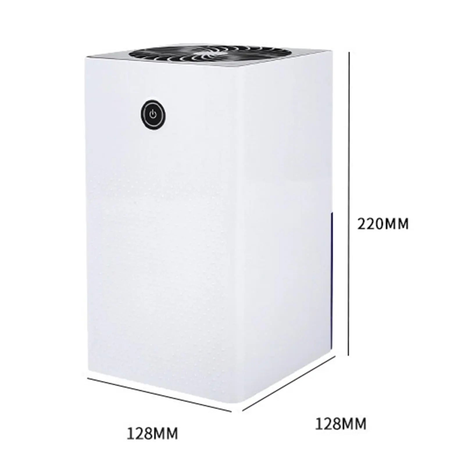 Dehumidifier - has a transparent 1-liter water tank, is quiet in use, and has an automatic shut-off function. It is suitable for indoor spaces such as basements, bathrooms, campers, and wardrobes. Wholesale Hub