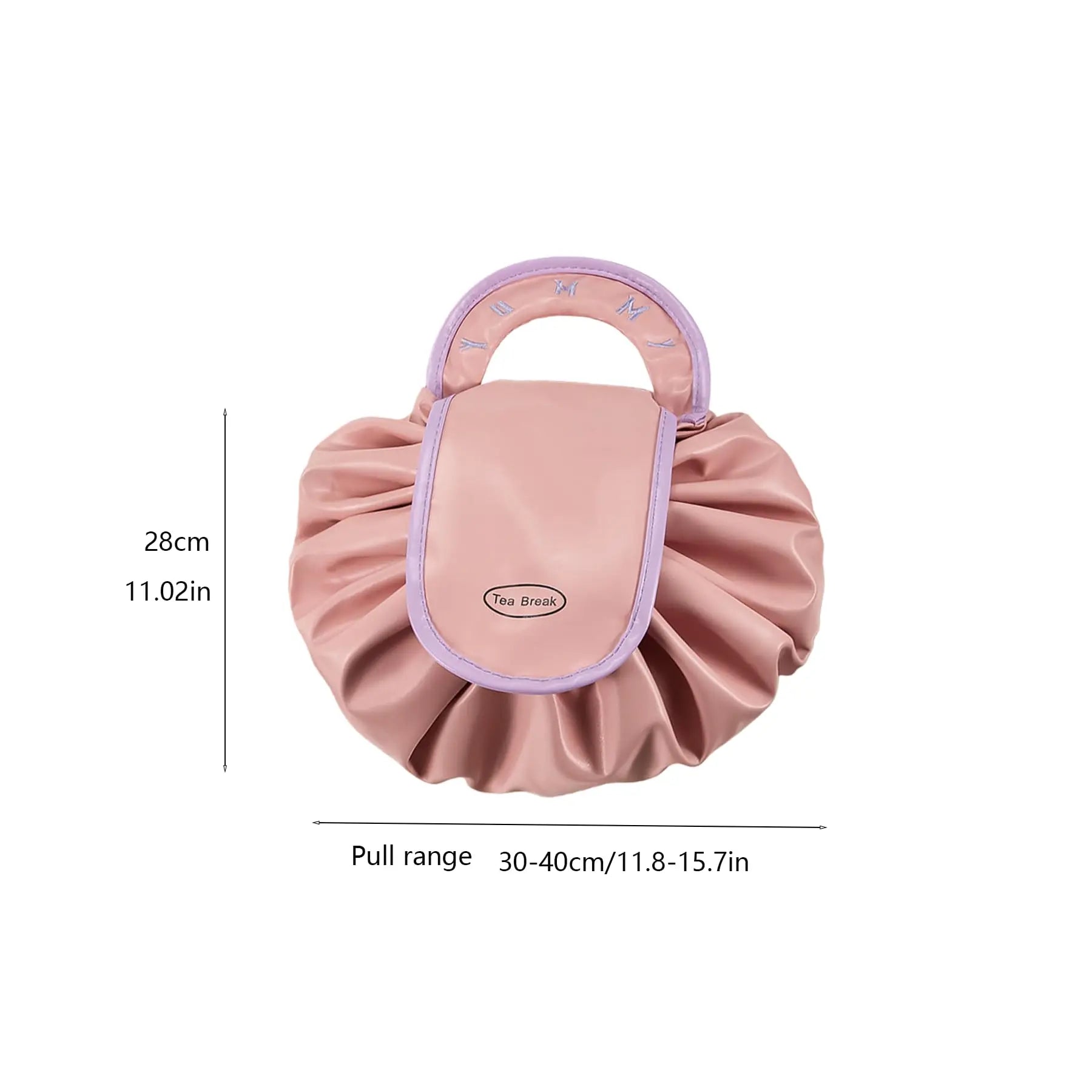 Women's Toiletry Bag - Make Up Bag - Lazy Bag - Cosmetic Organizer - Travel Toiletry Bag - Travel Organizer - Make Up Bag - Water-Repellent - Large Capacity - Beige - 1 Piece Wholesale Hub