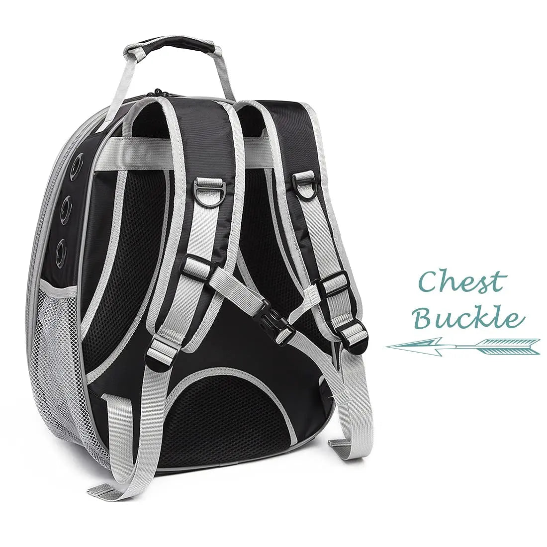 Cat Backpack - Cat Travel Basket - Cat Carrier - Small Dog Backpack - Transparent Pet Backpack - Cat Transport Box - Dog Travel Bag - Breathable Cat Basket - Backpack with Window - Pet Supplies - Hiking Backpack - Black - 1 Piece Wholesale Hub