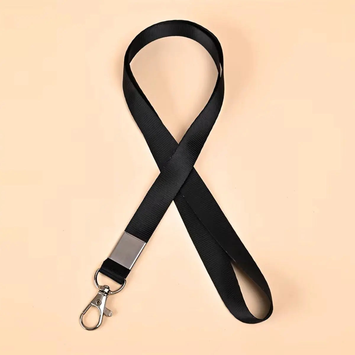 Keycord | 44 CM | Lanyard | Key cord | Black Wholesale Hub