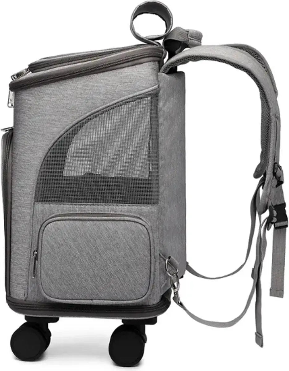 Luxury Dog & Cat Trolley | For Small Dog or Cat | Dog Backpack | Dog Buggy | Cat Travel Carrier Wholesale Hub