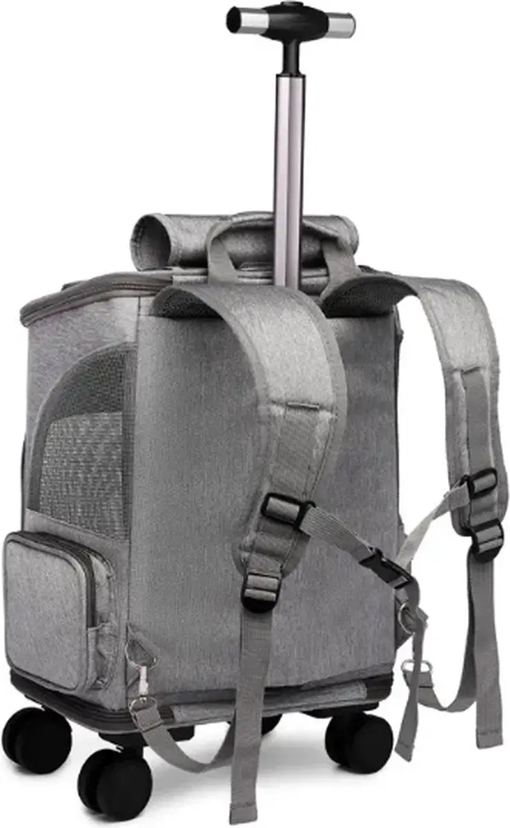 Luxury Dog & Cat Trolley | For Small Dog or Cat | Dog Backpack | Dog Buggy | Cat Travel Carrier Wholesale Hub