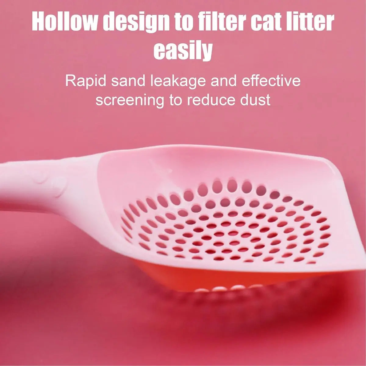 Cat Litter Scoop | Poop Scoop | 25 CM | Small Holes | BLUE Wholesale Hub