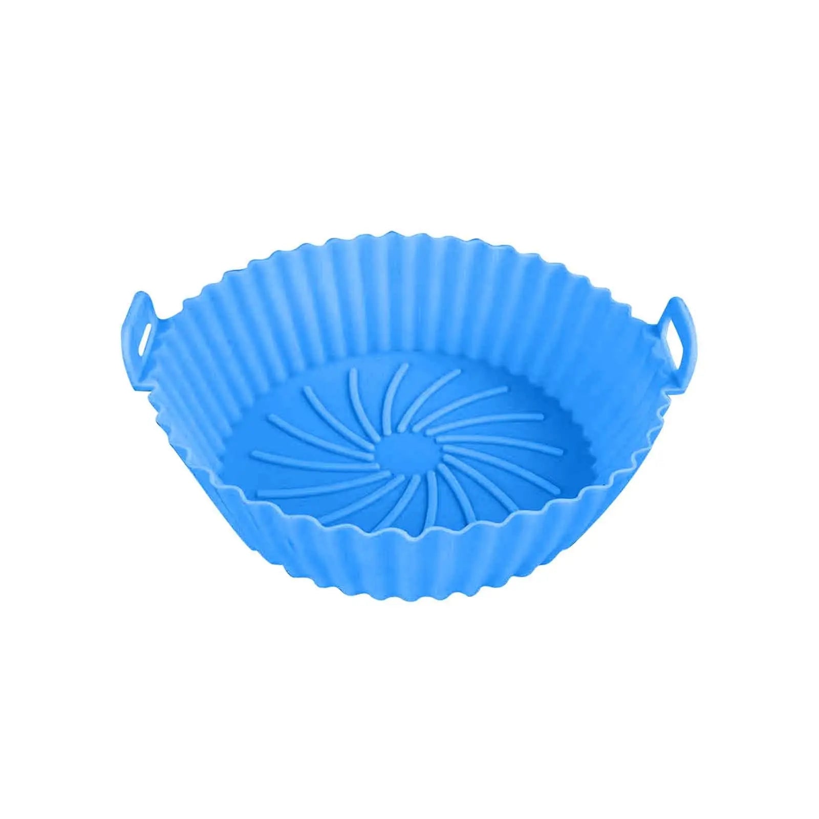 Air Fryer Silicone Liners, Air Fryer Silicone Baking Tray, Mini Air Fryer Tray, Round Small Air Fryer Liners, Silicone Reusable Airfryer Liners Accessories, Fryer Pot Baking Pan Pink Wholesale Hub