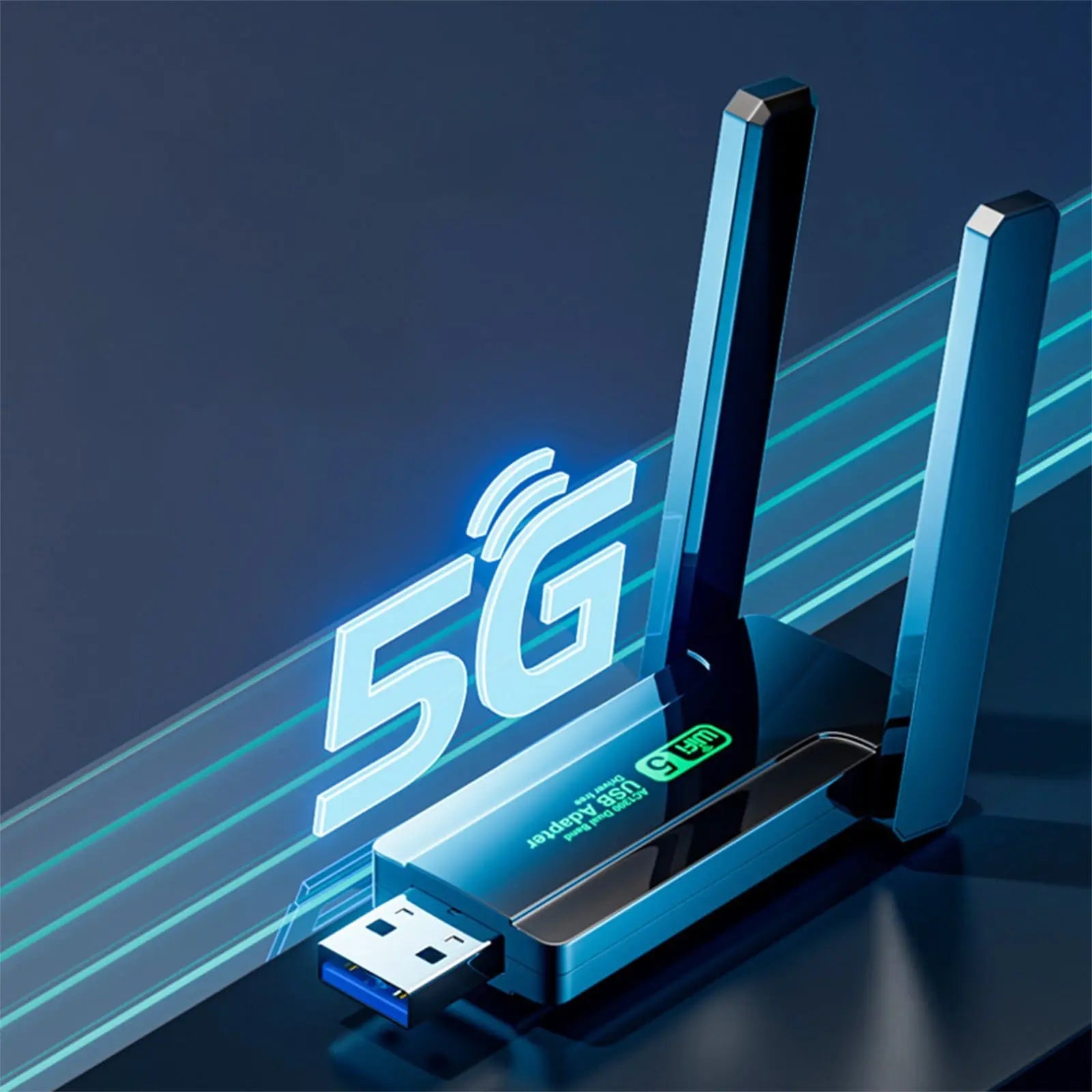 WiFi Extender, WiFi Range Extender, 1300M 2.4G/5G Wireless Internet Booster, Wireless Signal Booster Repeater Internet WiFi, USB WiFi Adapter, for Home, USB Interface Black Wholesale Hub