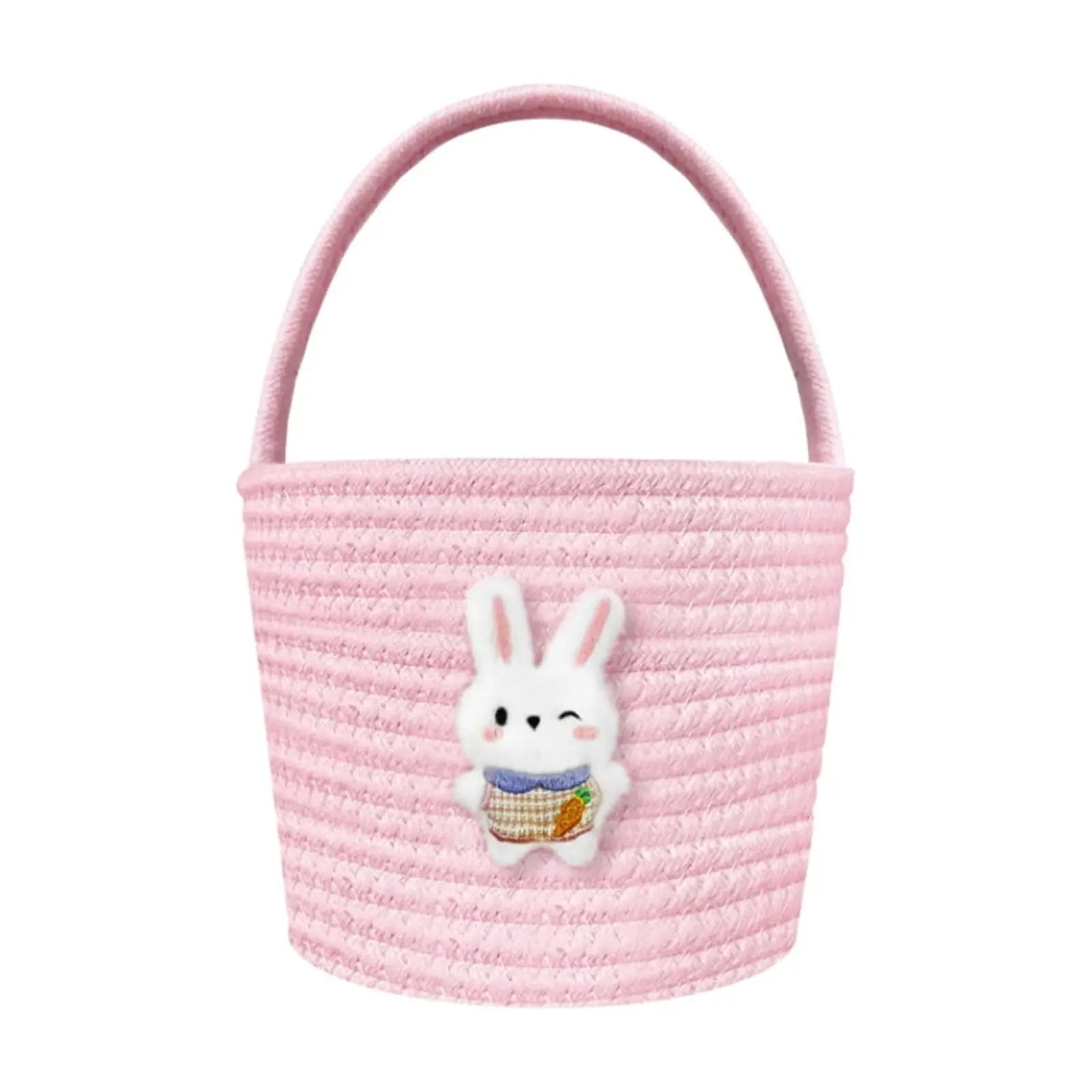 Darzheoy Easter Basket for Boys Girls Easter Bunny Basket with Rabbit Ears, Easter Egg Hunting Basket Easter Baskets for Kids Babies First Easter Gifts E Wholesale Hub