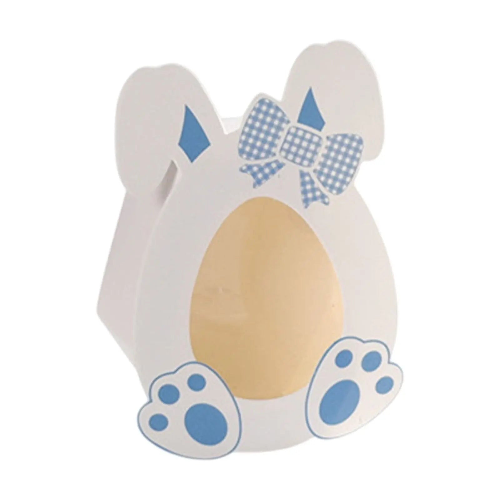 Darzheoy 10 Pcs Easter Treat Boxes with Clear Window Cardboard Box Bunny Bags Rabbit Box Spring Holiday Paper Container for Cookie Goodie Candy Favors Blue Wholesale Hub