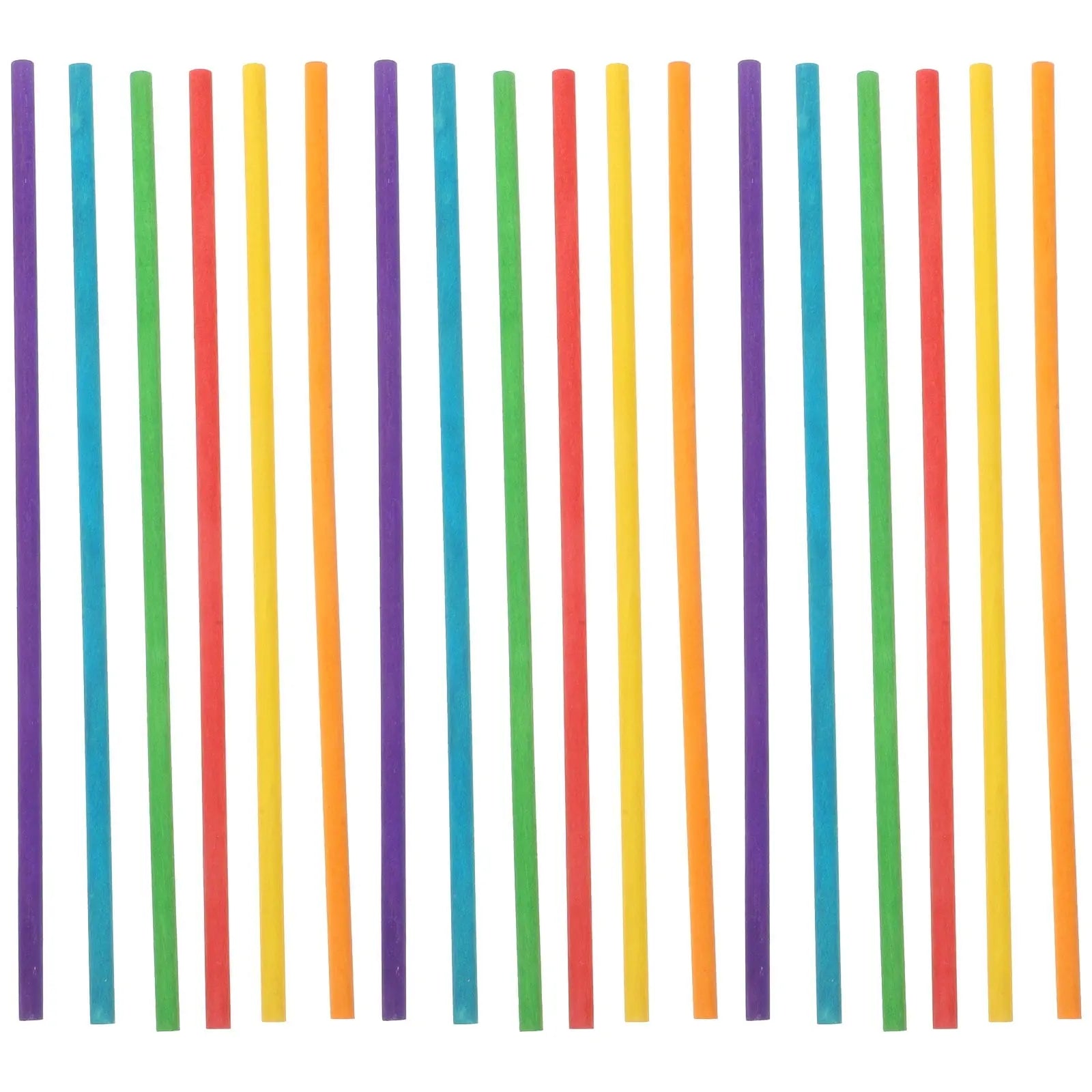100 Pcs Colorful Small Round Wooden Dowels Sticks for Crafting, Charcuterie Boards, Maple Rods, Kids Projects Wholesale Hub