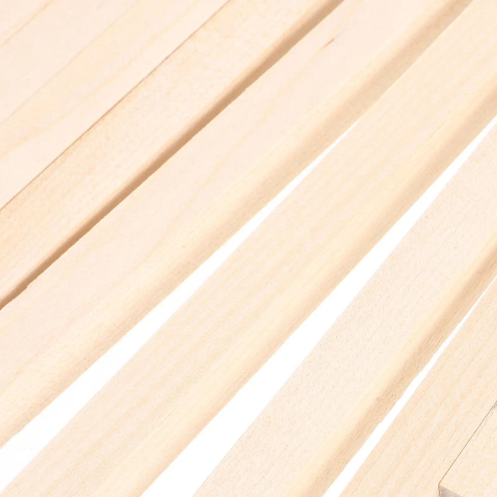 HOOWIFFY 20Pcs Beige Wooden Dowel 1.6X0.4X0.4In Square Dowels For Wholesale Hub