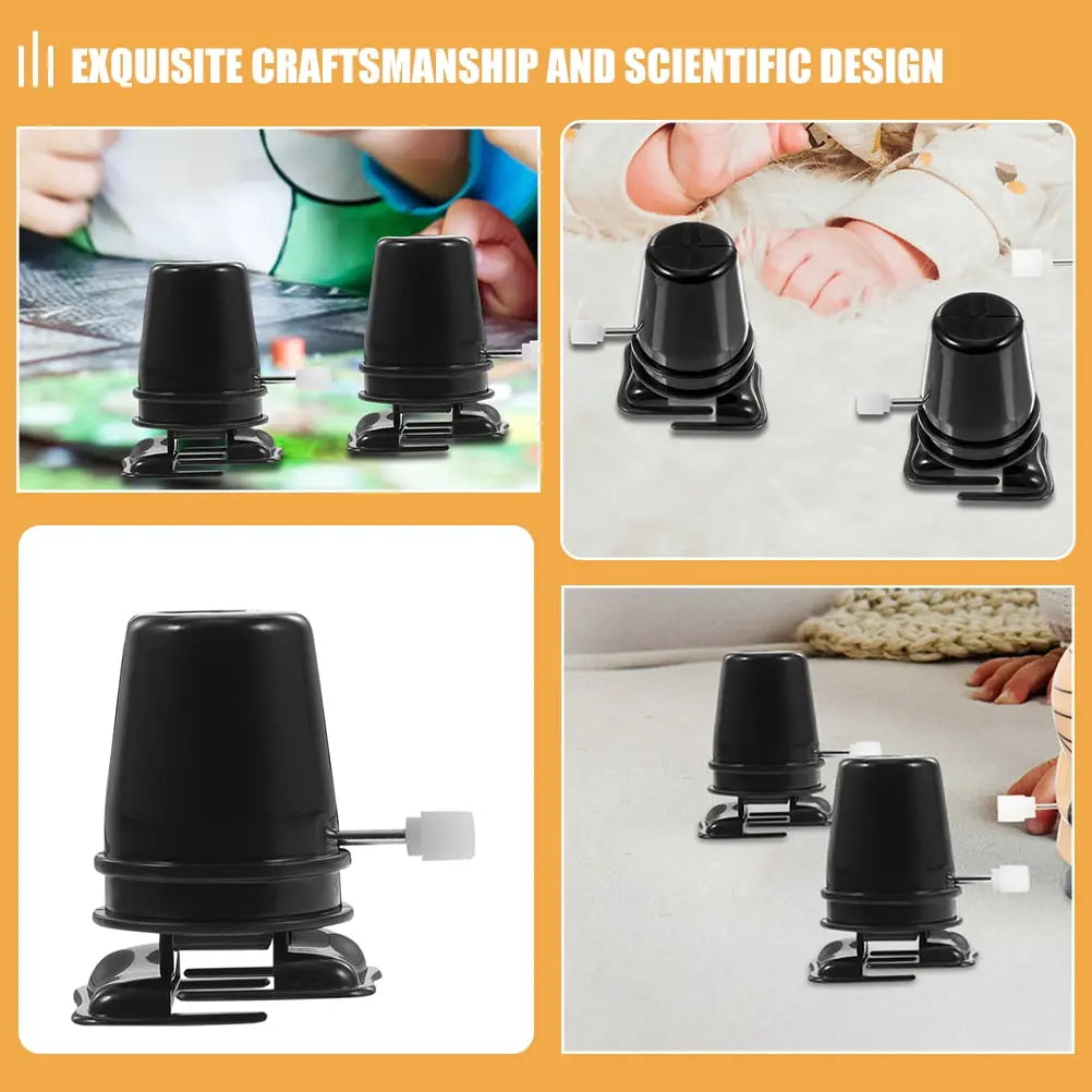 HOOWIFFY 10Pcs Walking Clockwork Toys for Creative Activities Plastic Movement Wholesale Hub