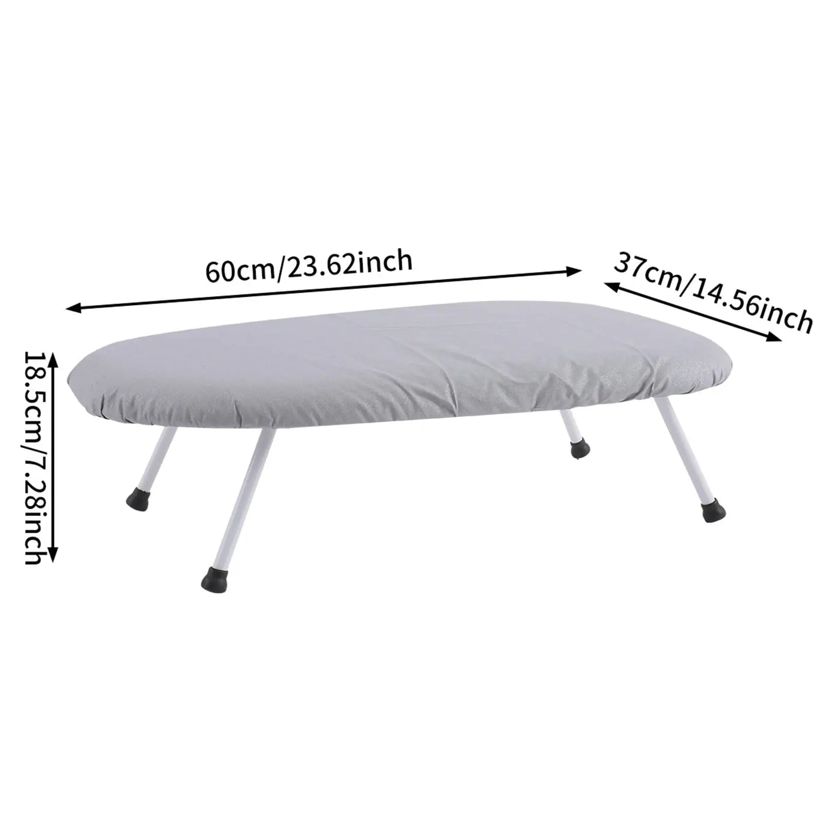 Kdkad Desktop Ironing Board, Small Folding Tabletop Iron Board with Heat-Resistant Cover, Portable for Dorm, Travel & Small Spaces, Mini Ironing Mat A Wholesale Hub