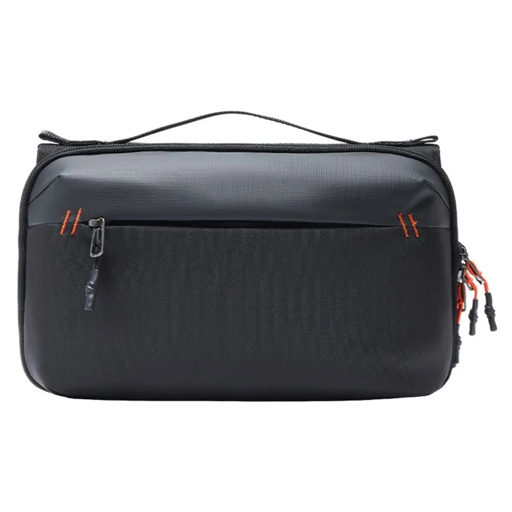 Carrying Bag Pouch Travel Large Soft Case Multilayer Storage Accessories ,4 fold small tool storage bag, portable power bank, suitable for commuting travel (Black,oniy bag) Wholesale Hub
