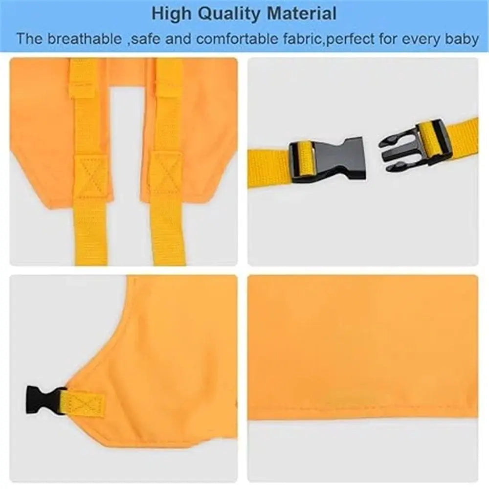 Harness Seat for High Chair Baby Feeding Safety Seat with Strap, Toddler Booster Harness Belt Portable Dining Seat Strap for Travel Home Restaurant Shopping (Yellow) Wholesale Hub