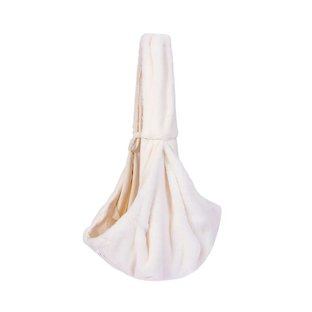 Pet Dog Sling -Puppy Carrier Sling - Adjustable Shoulder Straps Pet Bag Sling - Dog Sling Carrier - Dog Carrying Front Pouch for Small, Medium Dogs(beige) Wholesale Hub