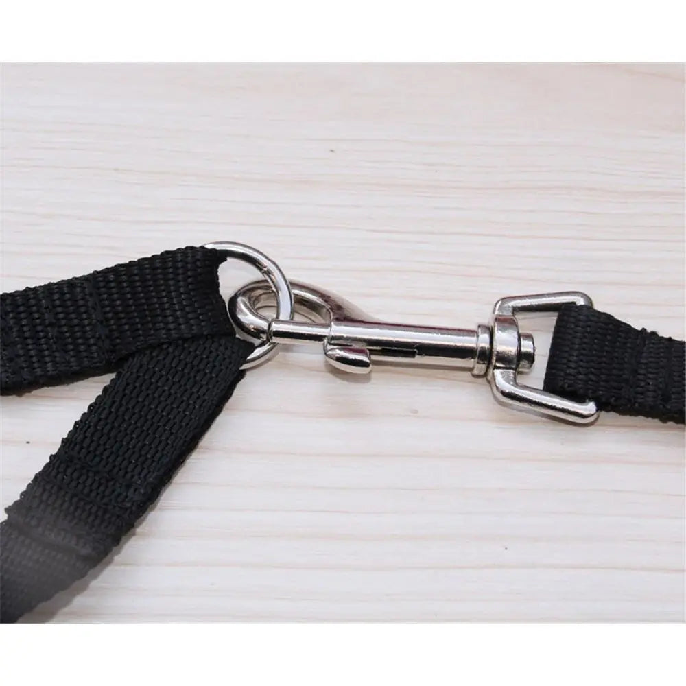 Coupler for Walking Two Medium or Larger Dogs Together, (Medium length 45 centimeters, width 2.0 centimeters black) Wholesale Hub