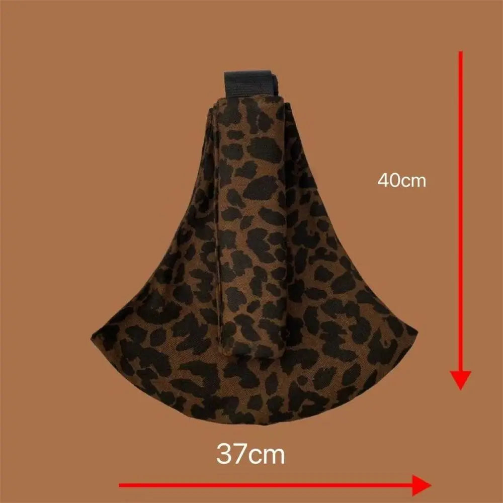 Baby Sling Carrier Newborn to Toddler Sling Lightweight Baby Carrier Sling with Adjustable Straps Toddler Carrier Wrap for (Brown Leopard) Wholesale Hub
