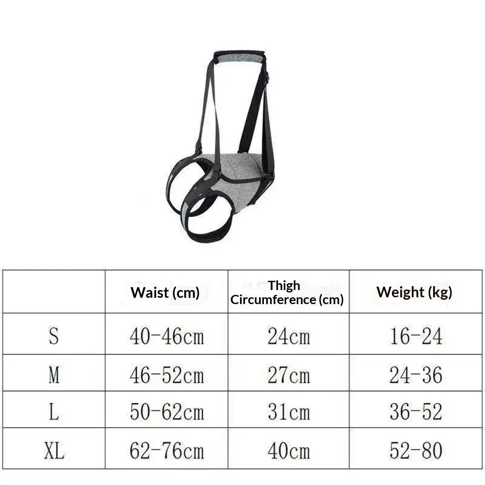 Dog Halter Harnesses, Adjustable Lift For Large Dogs, Dog Sling For Medium Dogs Hind Leg Support To Help Rehabilitate, Soft Padded Dog Support Harness For Elderly, Injured, Arthritic(L) Wholesale Hub