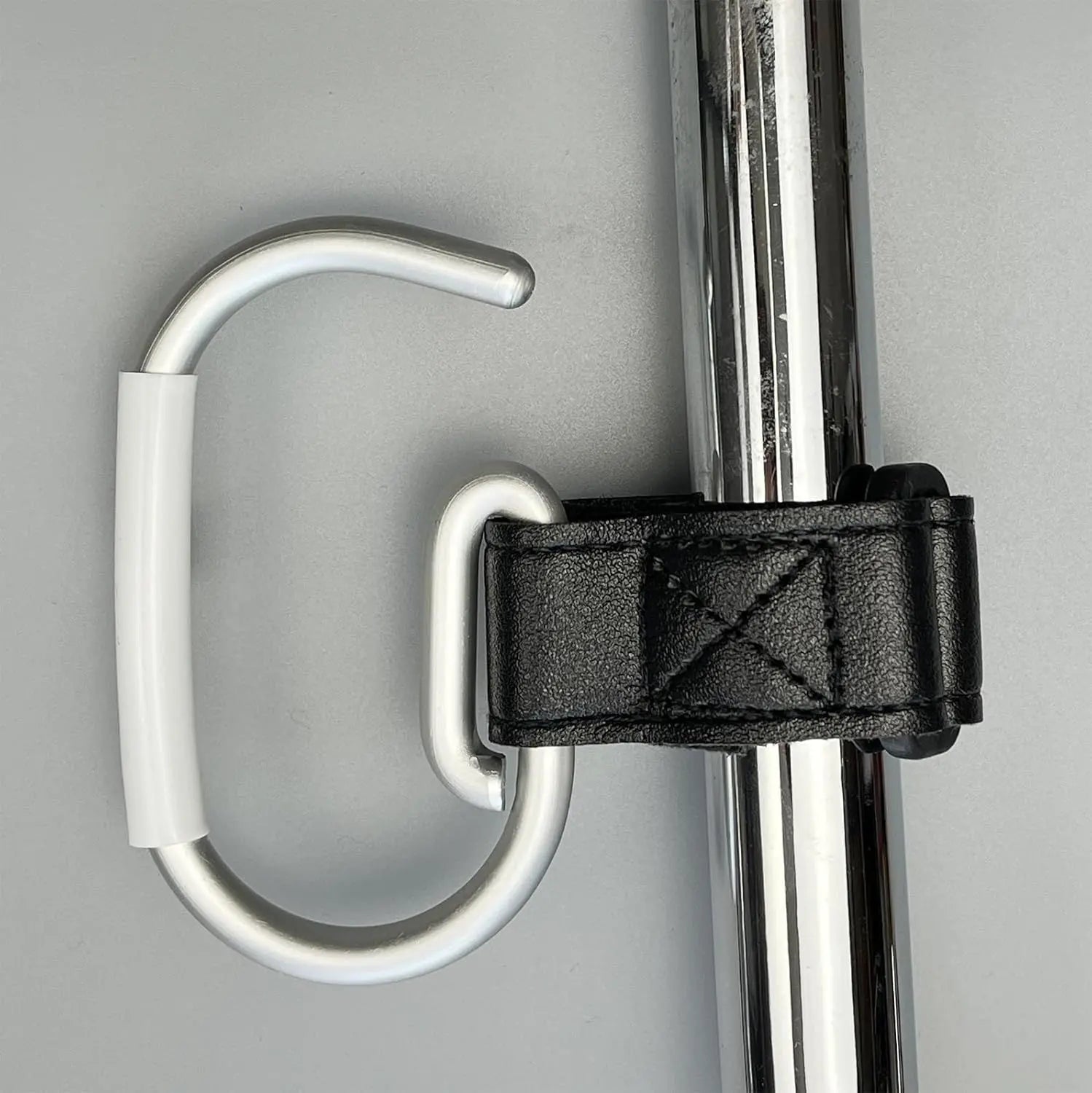 2 Pcs Stroller Hooks, Mommy Stroller Clip and Stroller Accessories Organizer Hook, Brushed Aluminum Hook for Strollers/Walkers/Mobility Scooter/Wheelchair/Rollator(Black) Wholesale Hub