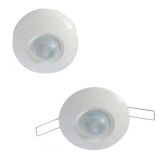Robus Passive Infrared Motion Detector 360deg 9M 10A 220/240V IP20 White Recessed Mount | RR360-01 Wholesale Hub