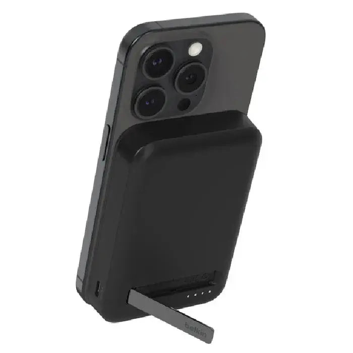 Belkin BoostCharge Pro 10k mAh Magnetic Power Bank With Qi2 + USB-C Cable (1M) - Black (BPD008BTBK),15W,2xUSB-C,Overcharge Protection,2 Years Warranty Wholesale Hub