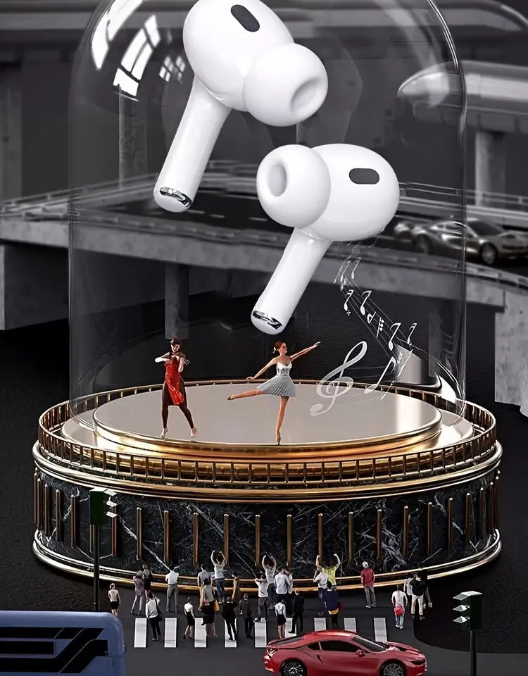03D Bluetooth headset-White Wholesale Hub