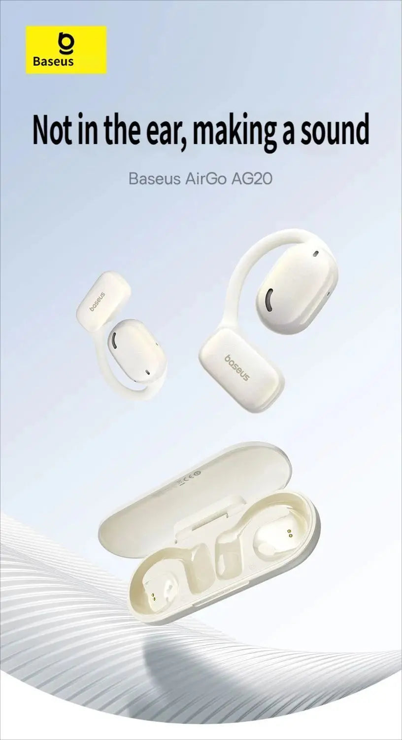 AG20 Bluetooth headset-White Wholesale Hub