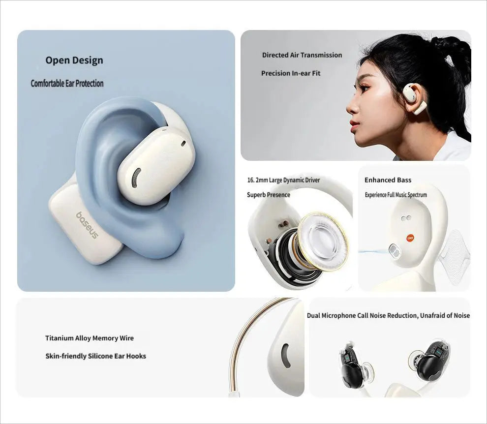 AG20 Bluetooth headset-White Wholesale Hub