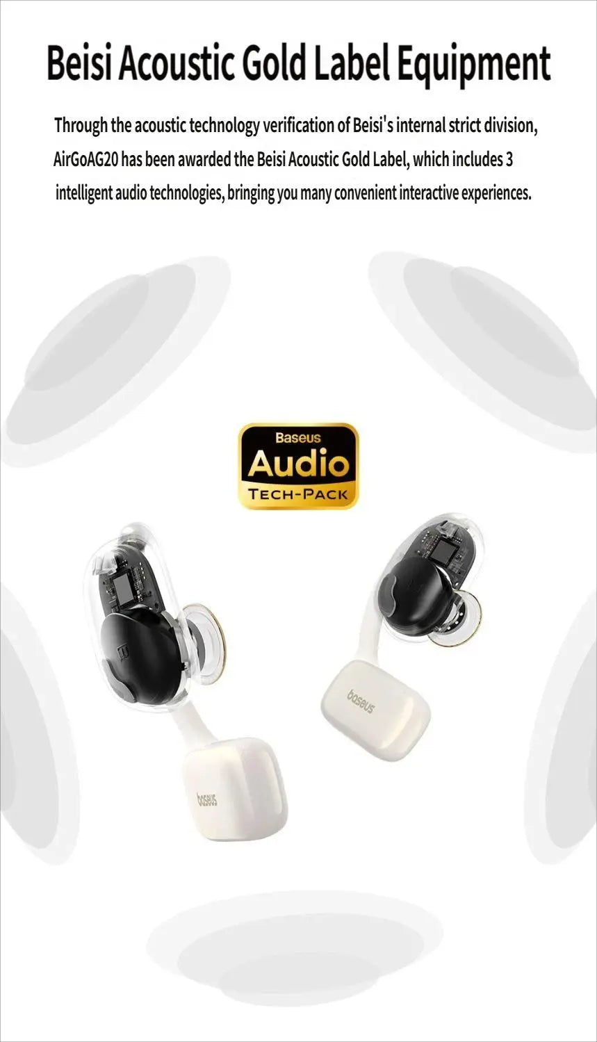 AG20 Bluetooth headset-White Wholesale Hub