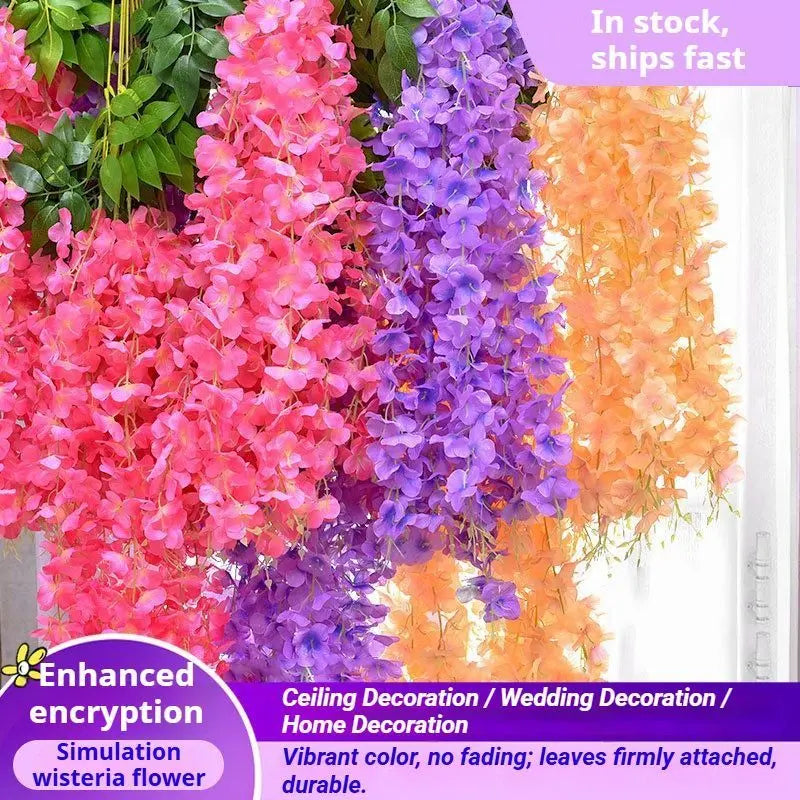 ArtificialLilacWisteria-LightPink-110CM-12-StemPack Wholesale Hub