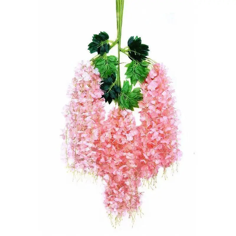 ArtificialWisteriaFlowers-LightPink-110CM-12-StemPack Wholesale Hub