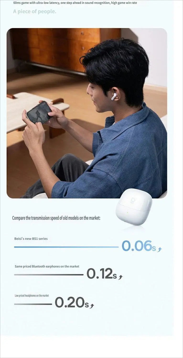 BS1 Bluetooth headset-Black Wholesale Hub