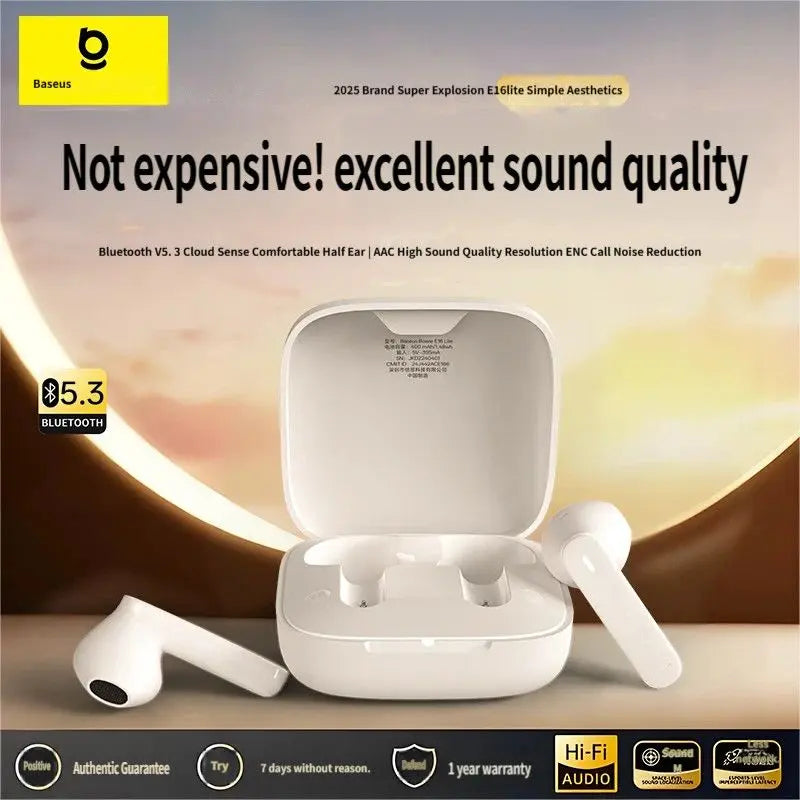 E16 Bluetooth headset-White Wholesale Hub
