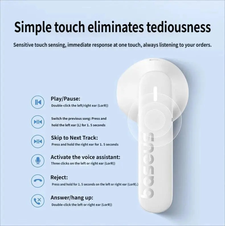 E16 Bluetooth headset-White Wholesale Hub