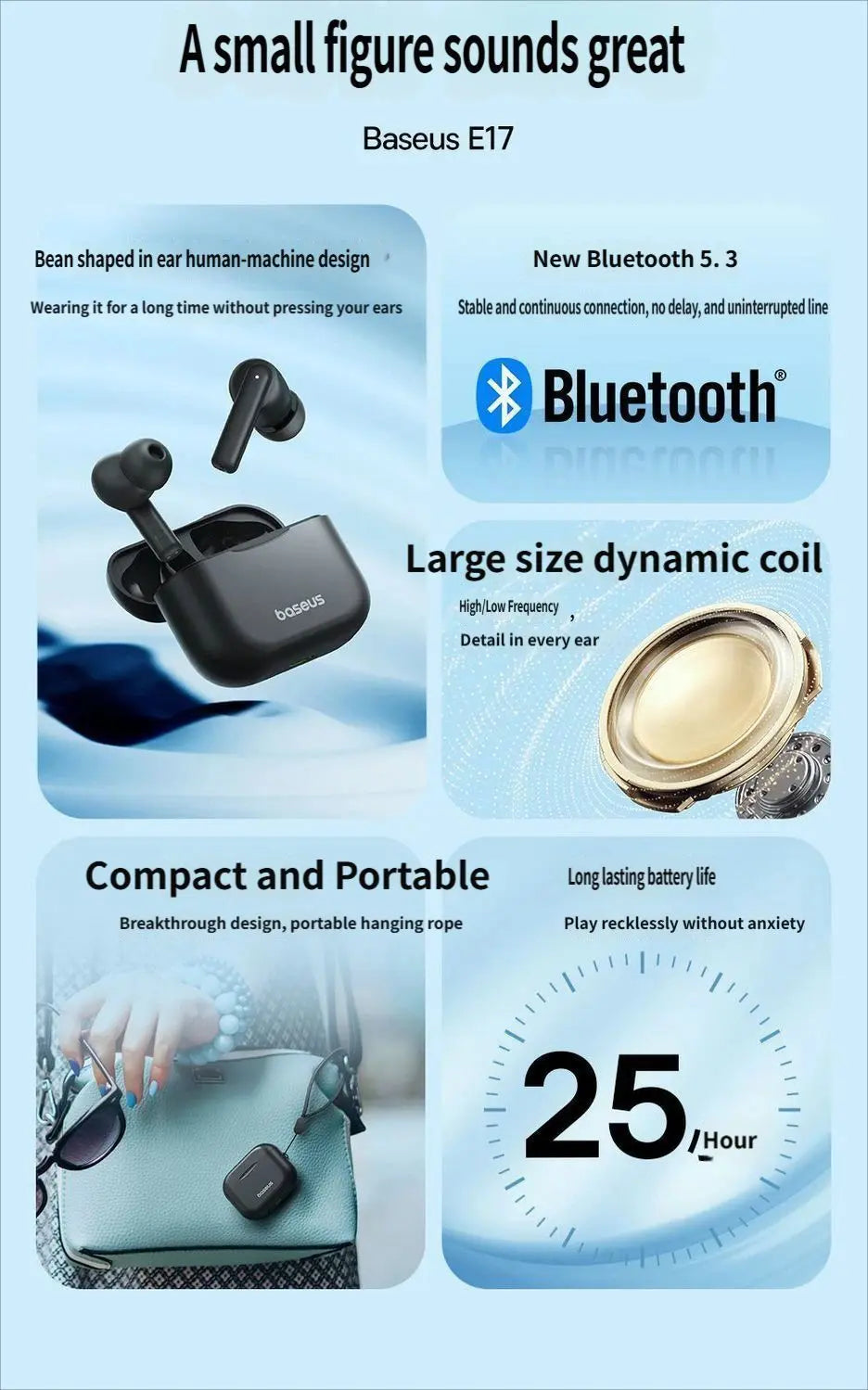 E17 Bluetooth headset-White Wholesale Hub