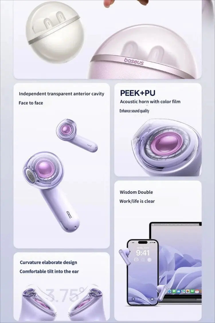E5 Bluetooth headset-Pink Wholesale Hub