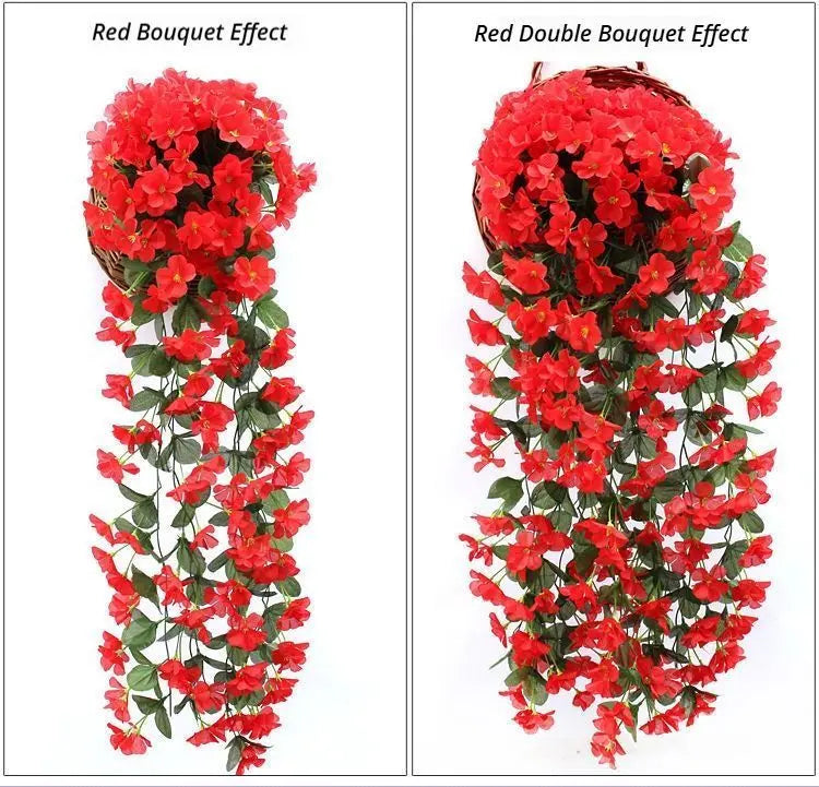 FauxFive-PetaledChampagneFlower Wholesale Hub