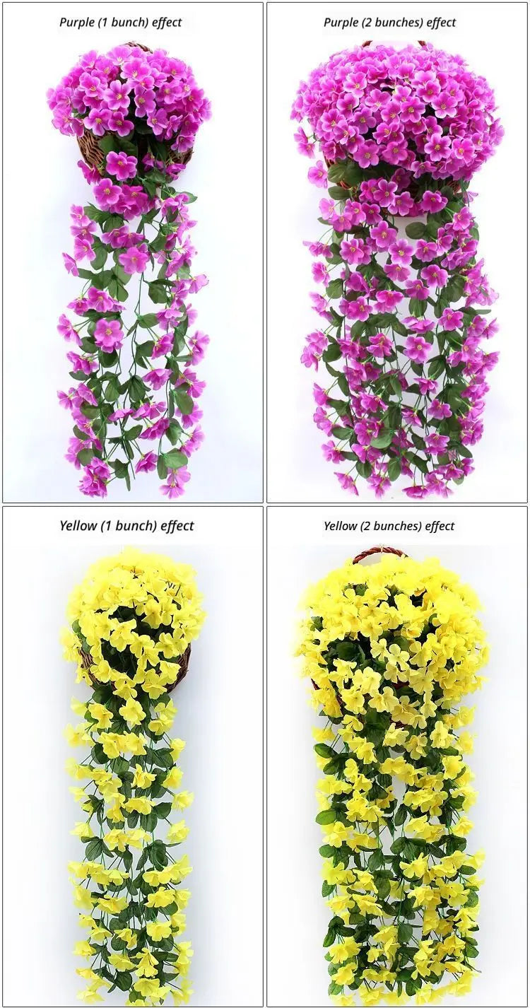 FauxFive-PetaledGreenFlower Wholesale Hub