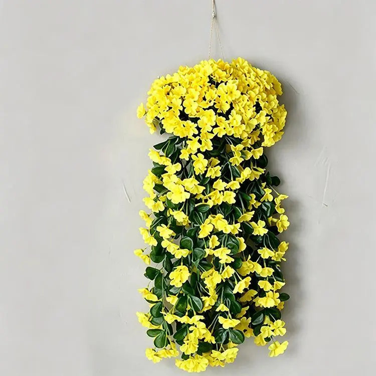 FauxFive-PetaledYellowFlower Wholesale Hub