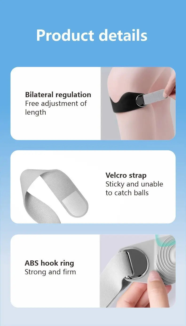 Patellar knee pads-Black Wholesale Hub