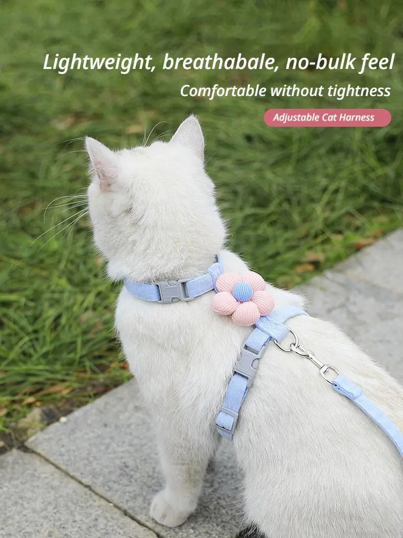 Pet Harness-green+1.2m Leash+Size M Wholesale Hub
