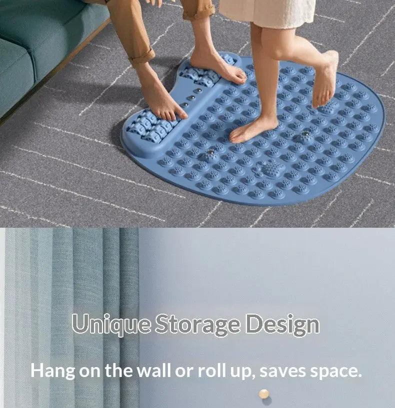 AcupressureMatwithRollers-Blue Wholesale Hub