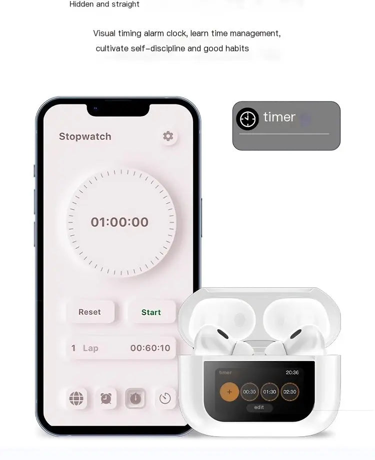 S10-Pro-Max Bluetooth headset-White Wholesale Hub