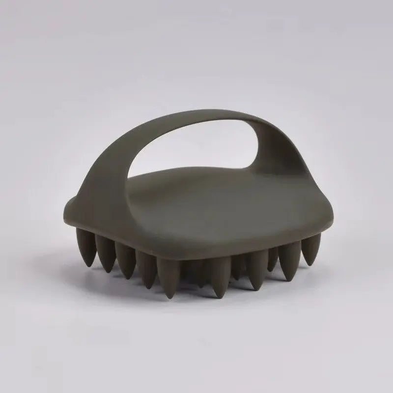 Scalp Massage Shampoo Brush-dark brown Wholesale Hub