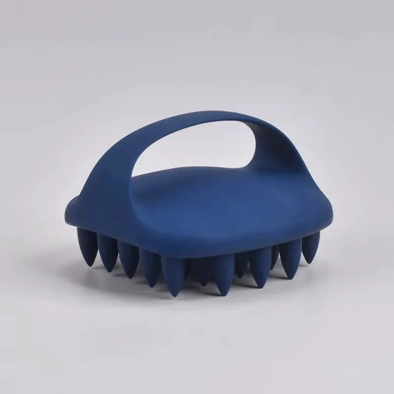 Scalp Massage Shampoo Brush-navy blue Wholesale Hub