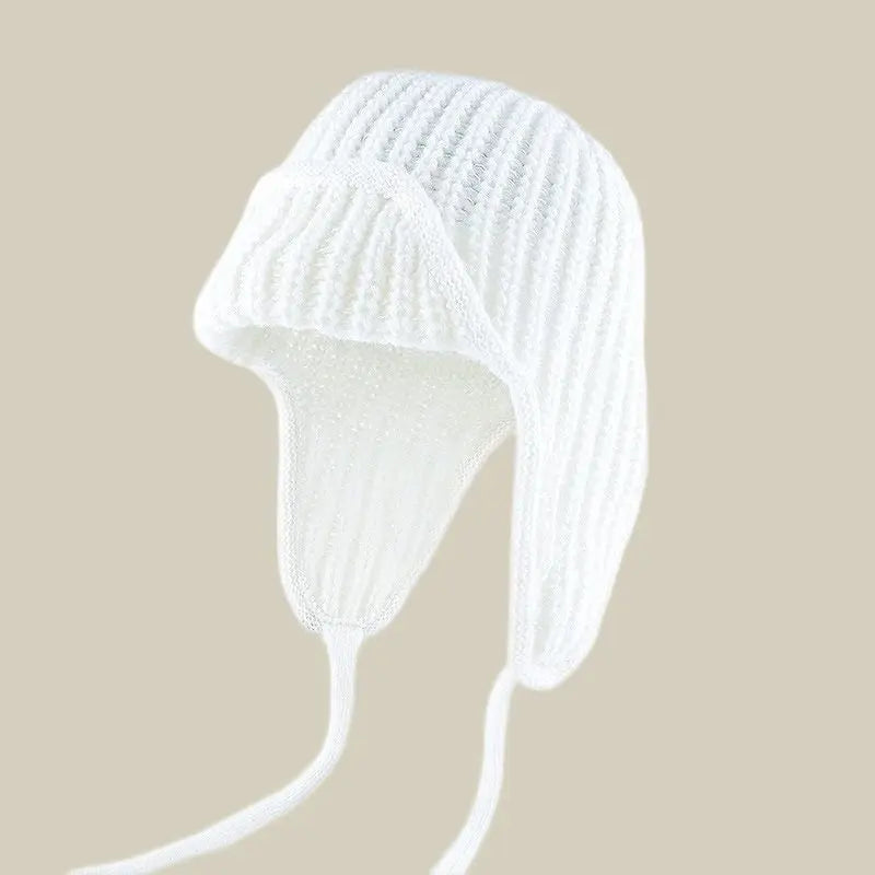 Women Plain Aviator Hat with Earflaps Pink Wholesale Hub