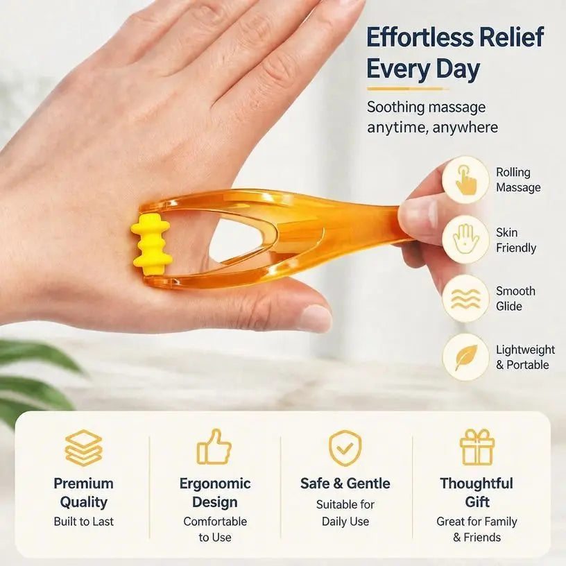 Elastic Finger Roller Massager Hand Fatigue Relief 3Pcs Wholesale Hub